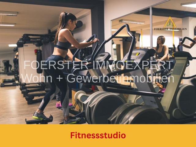 START_UP! Ihr eigenes m.Geräten eingerichtetes,keine Ablöse,Sportstudio/Fitnessstudio BESTLAGE a.Bahnhof barrierefrei PF