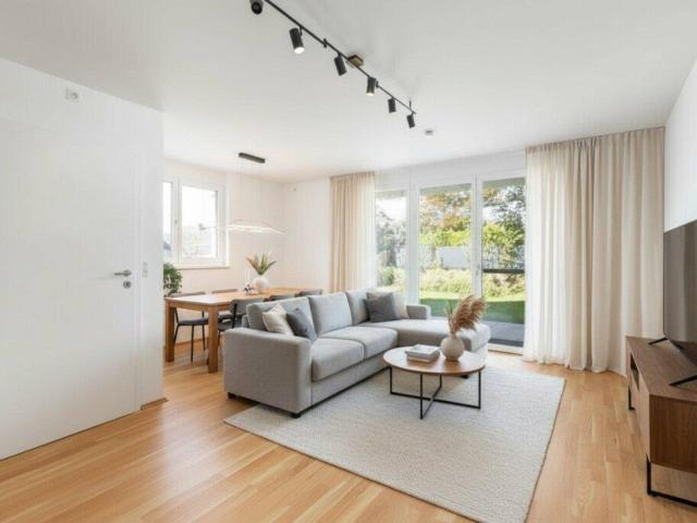 Startvorteil: Stylische Garten Wohnung mit attraktiver Förderungsübernahme