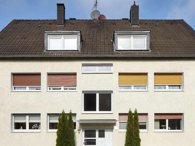 Steele Horst: Ruhig in Stichstraße gelegen. 3 Zi ETW mit Küche + Balkon. Einzelgarage auf Wunsch