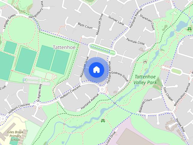 Steeple Close, Tattenhoe