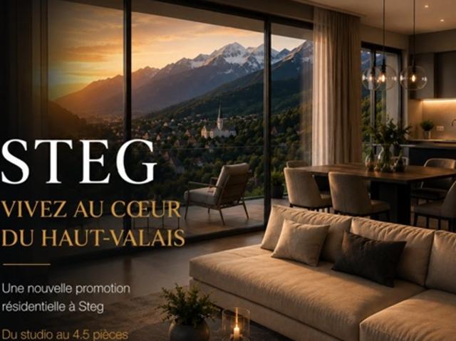 Steg, eine neue Lebensweise im Wallis