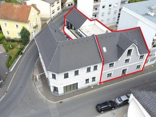 Stegersbach: Neubau mit 4 geplanten Wohnungen im Rohbauzustand