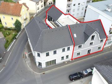 Stegersbach: Neubau mit 4 geplanten Wohnungen im Rohbauzustand
