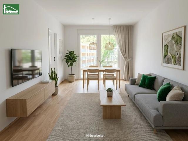 STEINGÖTTERHOF Moderne 2 Zimmer Wohnung mit großer Loggia!