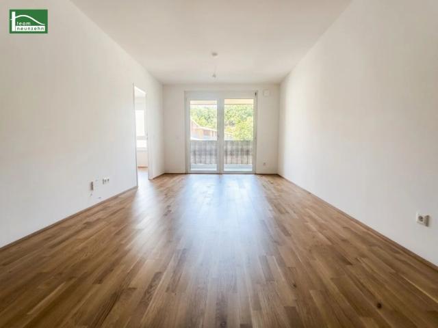 Moderne 2 Zimmer Wohnung mit hofseitiger Loggia! Inklusive Kühlung und Einbauküche! STEINGÖTTERHOF