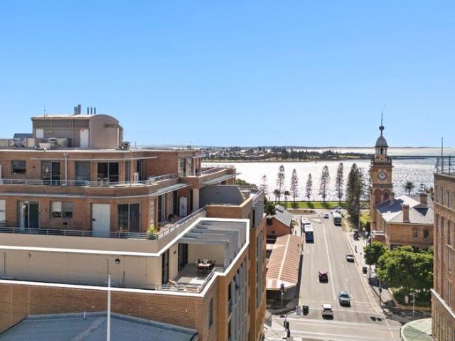 Step out of the elevator into one of Newcastle's most walkable locations