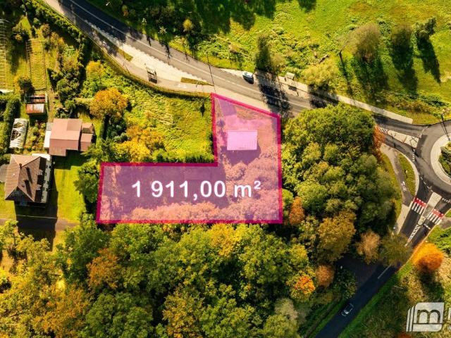 Działki z obiektem usługowym w Stepnicy – 1911 m²