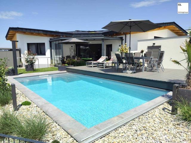 Sternhaus mit Pool Salzburger Seenland