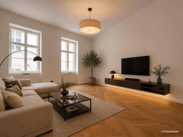 STILALTBAU NAHE ROCHUSMARKT ca. 65 m² WFL 2 Zimmer BALKONZUBAU MÖGLICH