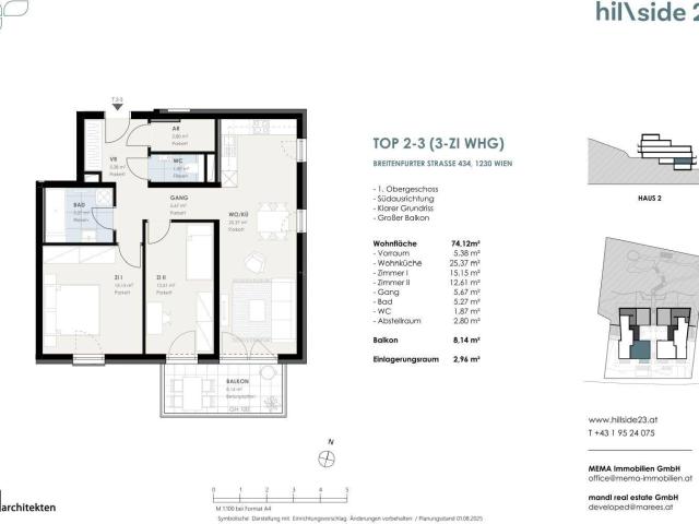 Stillvolle 3 Zimmer Balkonwohnung zu verkaufen!