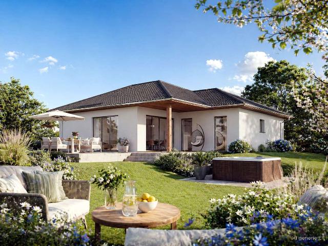 Stilvoll wohnen auf einer Ebene Bungalow mit Grundstück!
