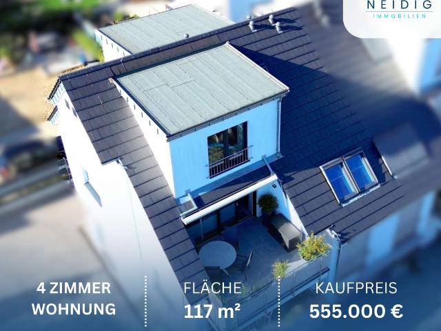 ❯❯ STILVOLL WOHNEN AUF ZWEI EBENEN moderne Maisonette mit Südbalkon in ruhiger Lage ❮❮