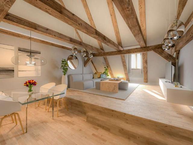 Stilvoll wohnen im Denkmal – Neue DG Wohnung nach Kernsanierung