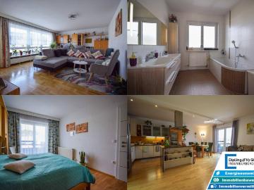 Stilvoll wohnen in Bestlage: großzügige Wohnung mit Loggia, Garage und privatem Kellerbereich