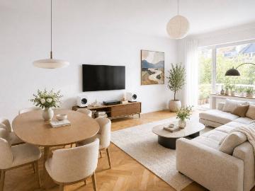 Stilvoll & lichtverwöhnt Frei werdende Altbauwohnung im Zooviertel mit Parkett & Balkon!