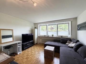 Stilvoll möblierte 1 Zimmer Wohnung mit Balkon in begehrter Lage von Meerbusch Büderich