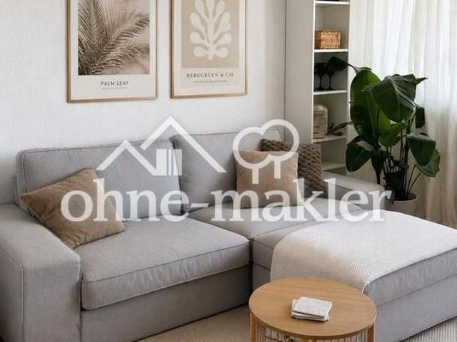 Stilvoll möblierte 1 Zimmer Wohnung mit Balkon und Weitblick in Hannover Oberricklingen