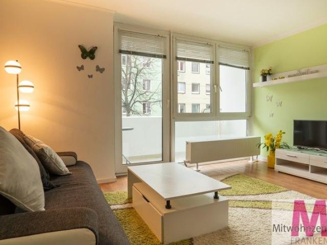 Stilvoll möblierte 2 Zimmerwohnung in bester Nürnberger Lage – Komfortabel wohnen in der Pirckheimerstraße