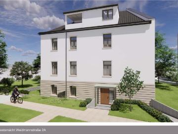 Stilvoll moderne 2 Zimmer Dachgeschosswohnung mit Aufzug in ruhiger Lage | Provisionsfrei