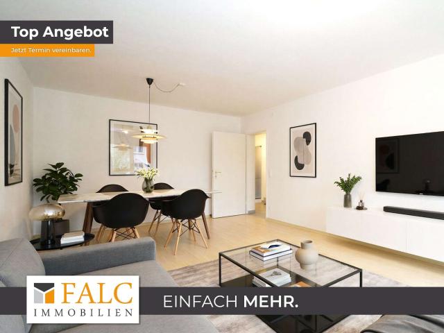 Stilvoll modernisiert! 3 Zimmer Erdgeschoss Wohnung in begehrter Lage FALC Immobilien Heilbronn
