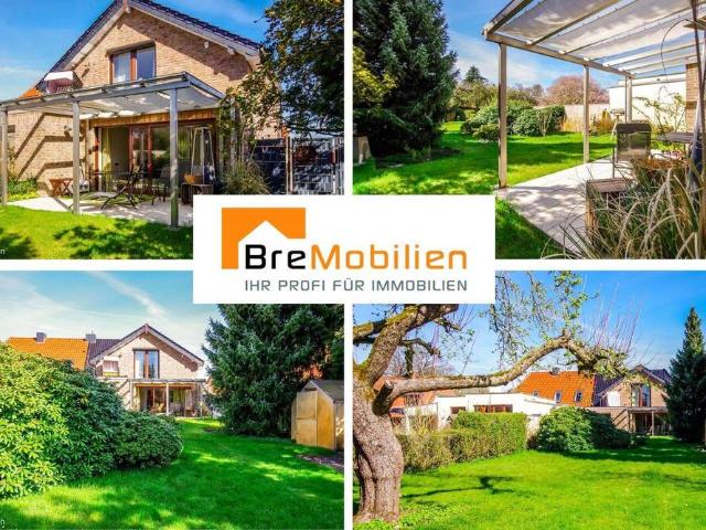 Stilvoll modernisierte DHH in gefragter Lage von Bremen Alt Osterholz mit traumhaften Garten