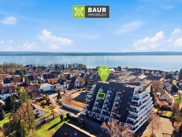 Stilvoll renovierte 2 Zimmer Wohnung mit Balkon in attraktiver Lage von Meersburg