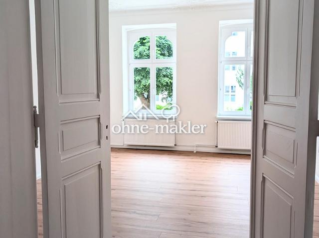 Stilvoll renovierter Altbau Einzigartige 4 Raumwohnung bezugsfertig in der Greifswalder Innenstadt