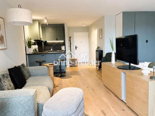 Stilvoll & ruhig in der Lenzhalde – möbliertes Apartment mit Balkon