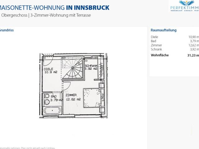 Stilvolle 3 Zimmer Maisonette auf zwei Ebenen