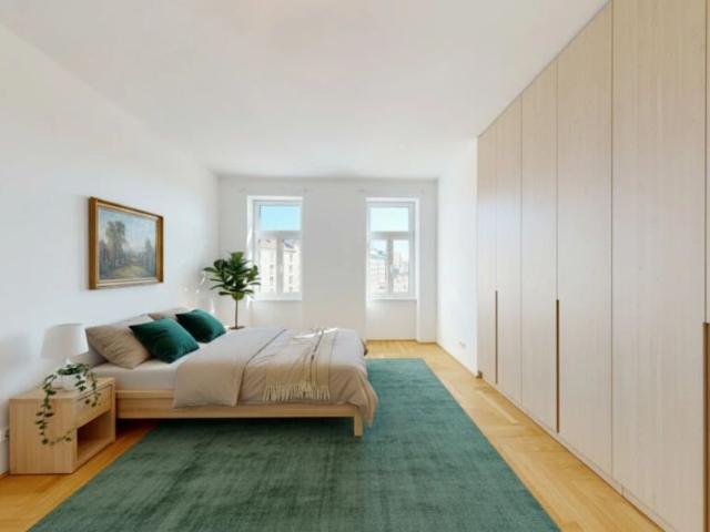 Stilvolle 3 Zimmer Mietwohnung mit großer Loggia in bester Lage des 3. Bezirks