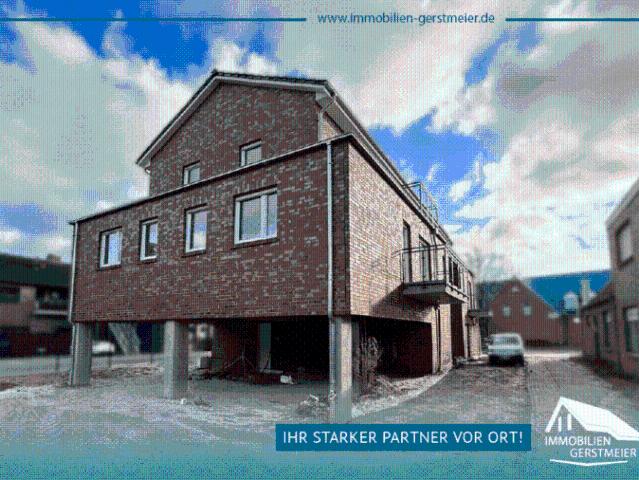 Stilvolle 3 Zimmer Wohnung im Neubau, 1. OG – Aufzug, Balkon & Ortskernlage