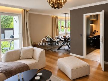 Stilvolle 3 Zimmer Wohnung mit Balkon & Stellplatz – Erbpacht