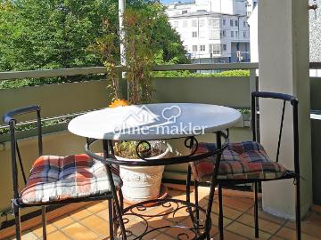 Stilvolle 3 Zimmer Wohnung mit Balkon und EBK in der Kemptener Innenstadt