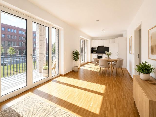Stilvolle 3 Zimmer Wohnung mit Balkon und neuer Einbauküche in Hannover