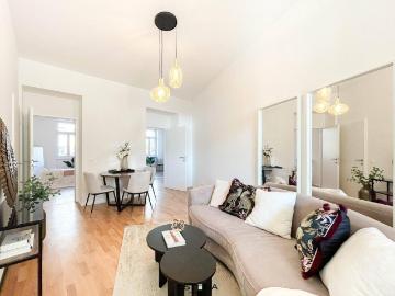 Stilvolle 3 Zimmer Wohnung mit separater Küche in begehrter Grünruhelage nahe Gustav Klimt Park