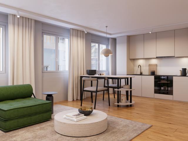 Stilvolle 1.5 Zimmer Wohnung Erstvermietung nach Sanierung