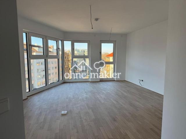 Stilvolle 1 Zimmer Loftwohnung mit Panoramablick und Einbauküche