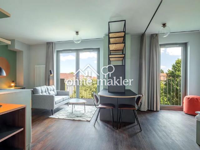 Stilvolle 1 Zimmer Wohnung mit Balkon zur unbefristeten Miete im RIX Neukölln