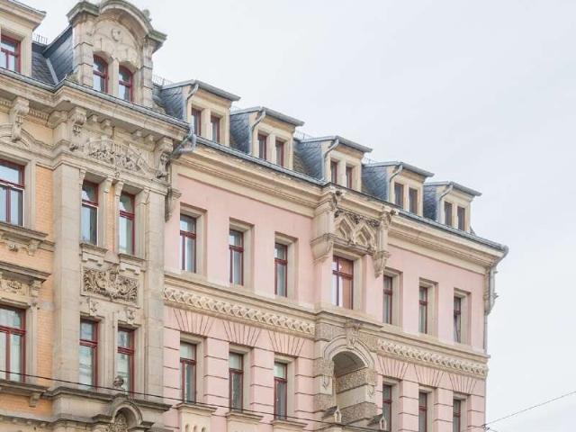 Stilvolle 2 Zimmer Maisonette mit Galerie – beste Lage in der Wilsdruffer Vorstadt