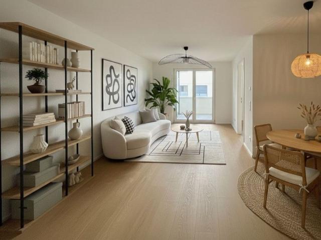 Stilvolle 2 Zimmer Wohnung im 1.OG mit modernem Grundriss
