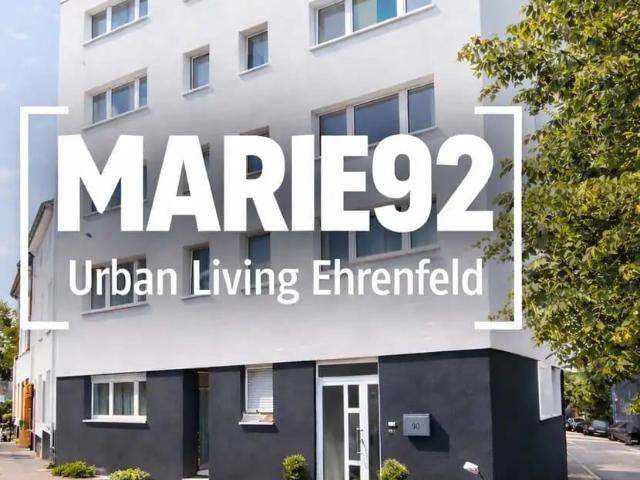 Stilvolle 2 Zimmer Wohnung in Köln Ehrenfeld möbliert + Garage
