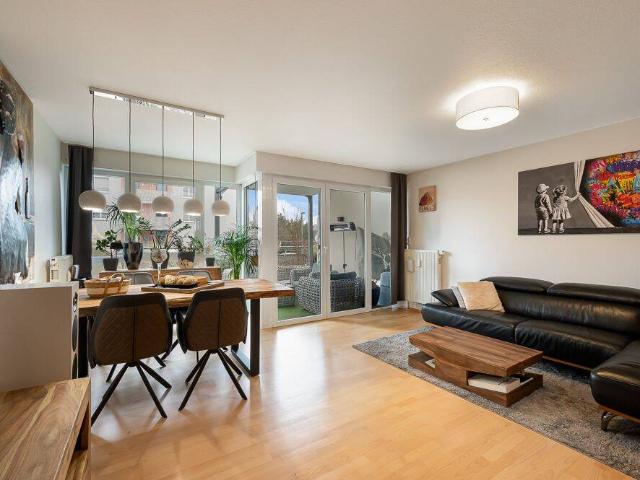 Stilvolle 2 Zimmer Wohnung mit Südwest Terrasse in Mainz Gonsenheim