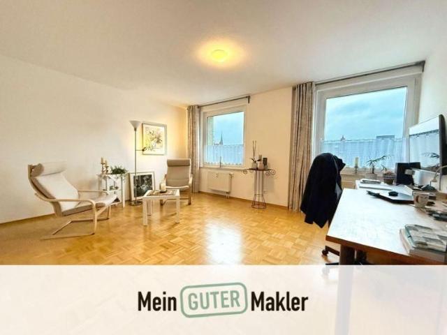 Stilvolle 2 Zimmer Wohnung mit Südwest Balkon im 5. Obergeschoss von Bremerhaven