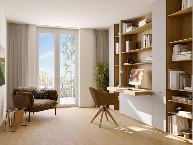 Stilvolle 4 Zimmer Wohnung und Büro mit viel Freifläche im Neubauprojekt Top 2/47A