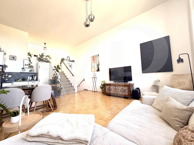 Stilvolle Galeriewohnung im Loftstil
