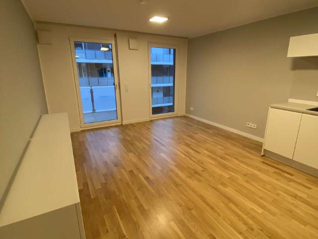 Stilvolle, geräumige und neuwertige 1 Zimmer Wohnung mit Balkon und EBK in Frankfurt am Main