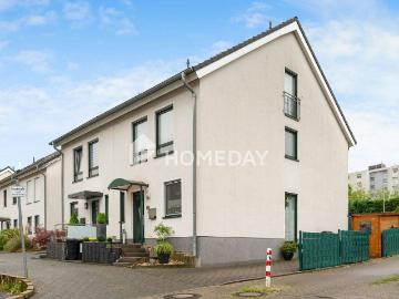 Stilvolle Doppelhaushälfte mit gehobener Ausstattung, Gartenidylle und Erbbaurecht