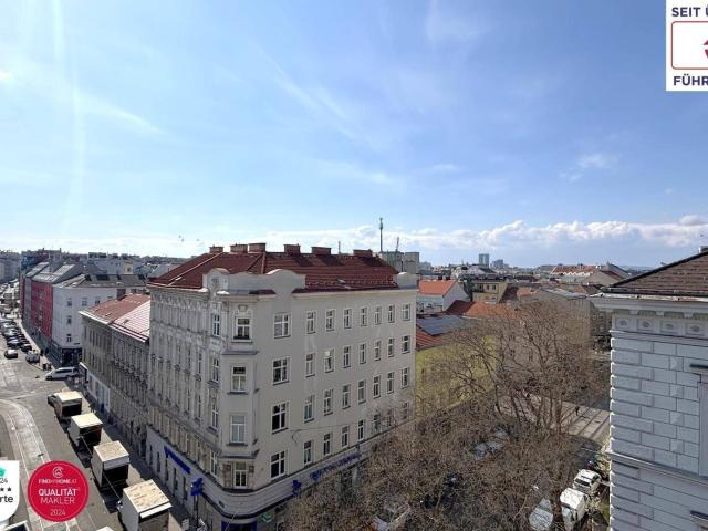 Stilvolle Dachgeschosswohnung im Neubau – U1 direkt vor der Tür