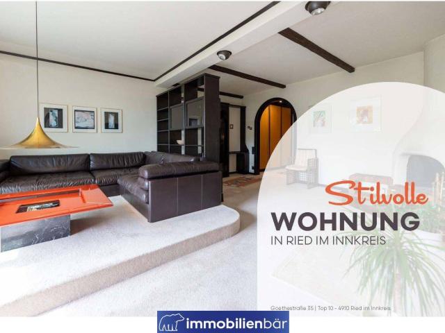 Stilvolle, edle 3 4 Zimmerwohnung im obersten Stock Lift, Kamin, Loggia, Tiefgarage, großer Kellerraum