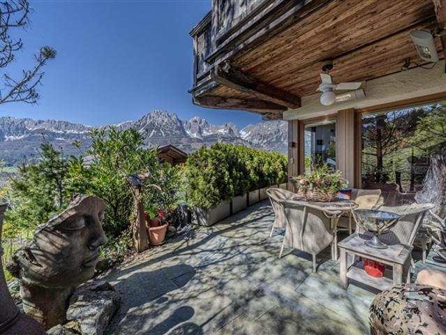 Stilvolle Erdgeschosswohnung am Bärenbichl mit Kaiserblick und Indoorpool